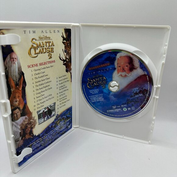 Santa Clause 2 DVD Widescreen Tim Allen Disney Family Holiday Comedy Movie - Picture 4 of 4